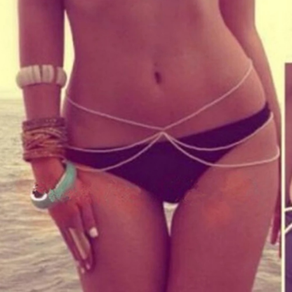 Womens Sexy Gold Body Hip/Waist Chain